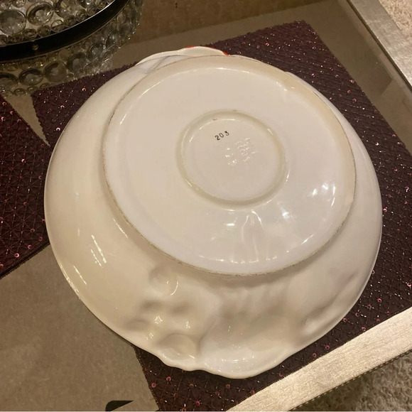 VINTAGE ITALIAN HAND
PAINTED OF LARGE SIZE PLATTER- SIGNED & NUMBERED 9922 - Picture 6 of 6